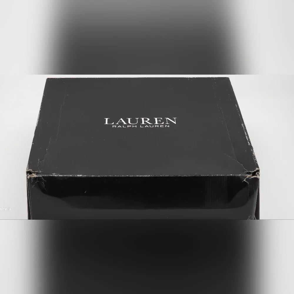 LAUREN RALPH LAUREN‎ Size 7 Monogram Black and Gray Winter Boots